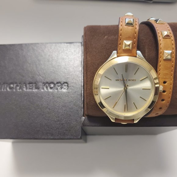 MICHAEL KORS Brand New MK2309 Leather Strap wrap - Picture 3 of 3
